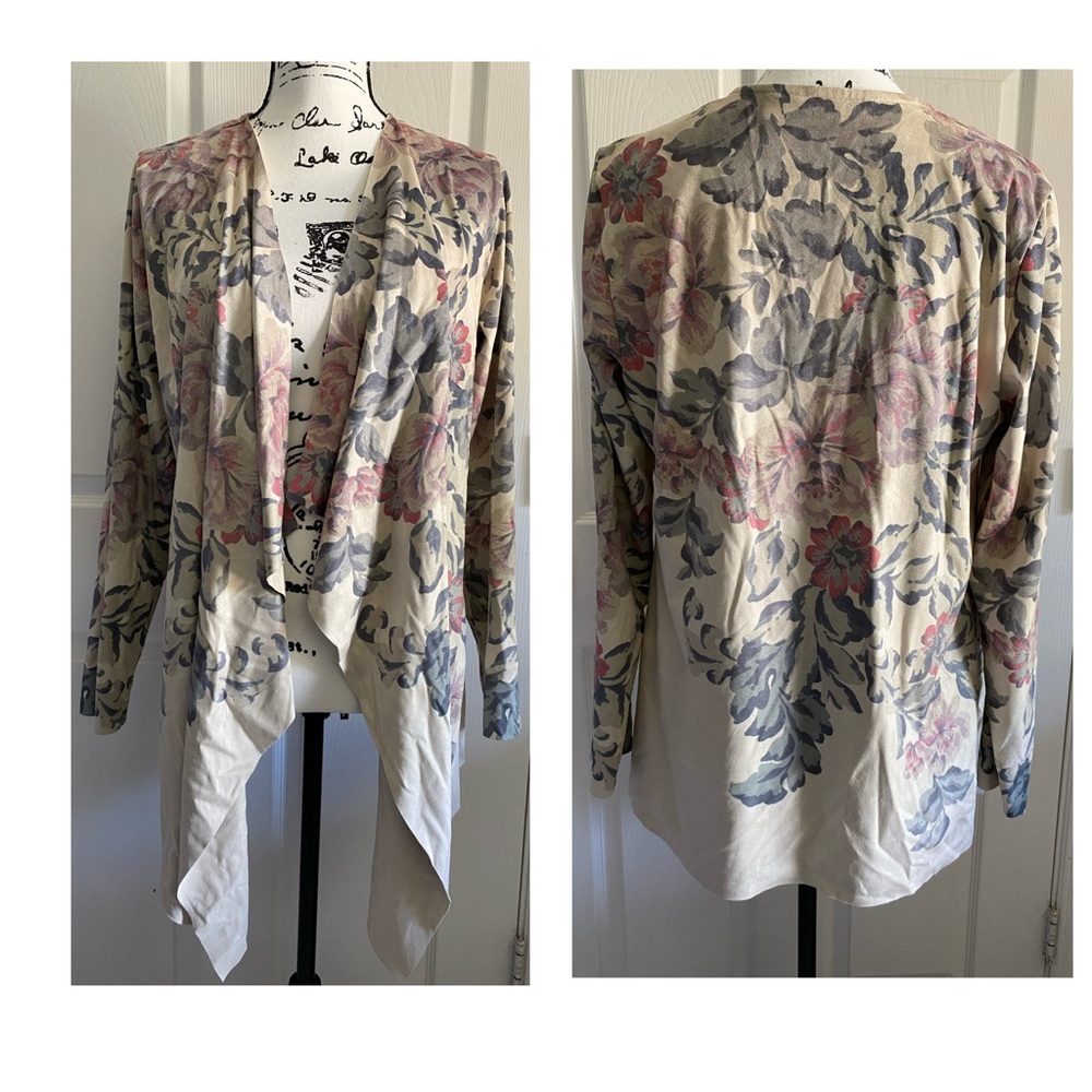 SOFT SURROUNDINGS Open front cardigan